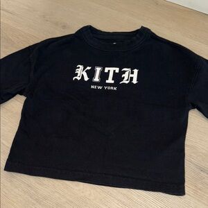 Kith Kids Navy Long Sleeve Tee